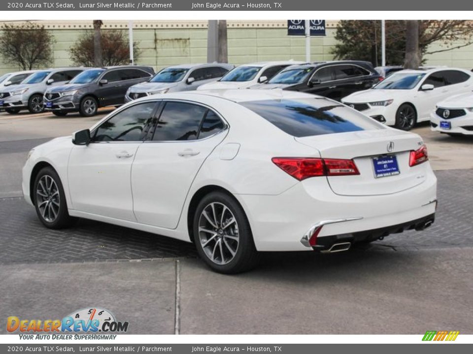 2020 Acura TLX Sedan Lunar Silver Metallic / Parchment Photo #5