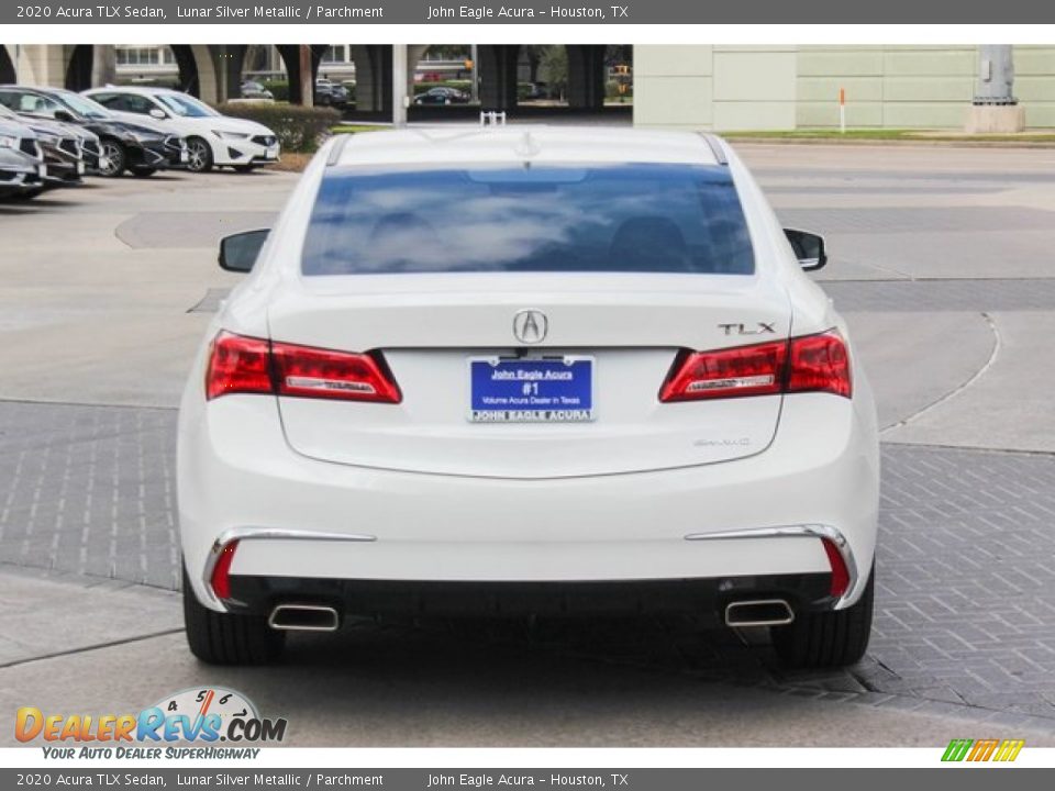 2020 Acura TLX Sedan Lunar Silver Metallic / Parchment Photo #6