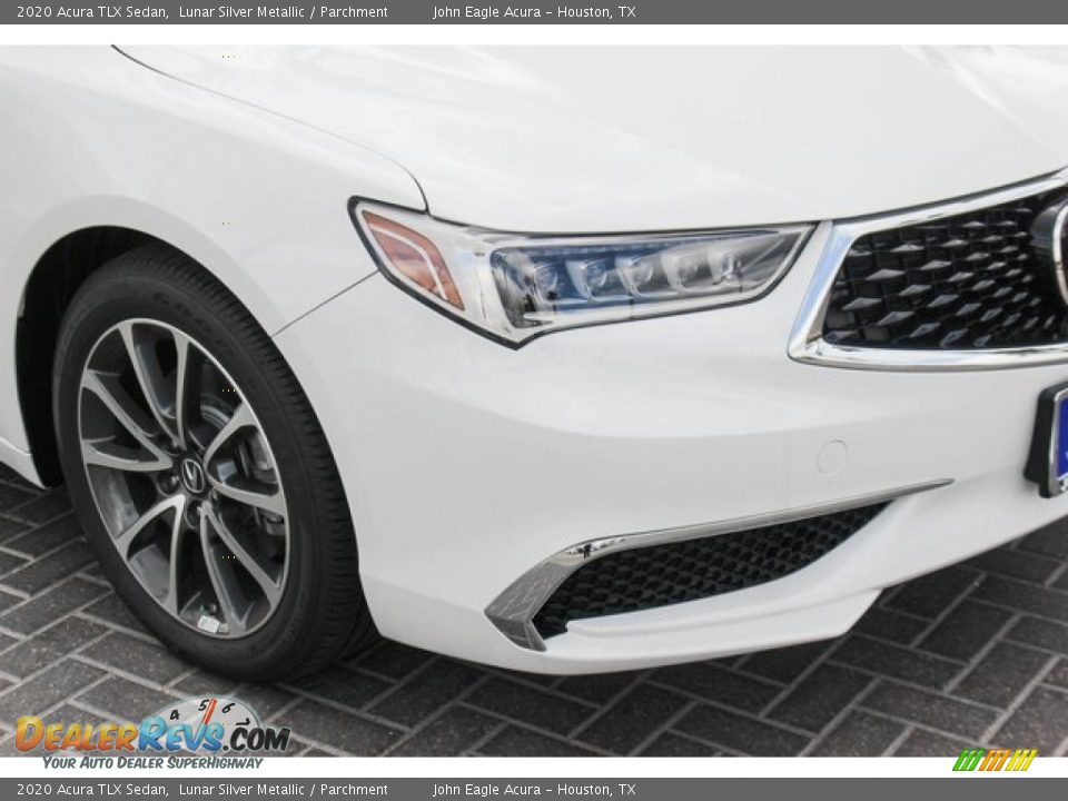 2020 Acura TLX Sedan Lunar Silver Metallic / Parchment Photo #10