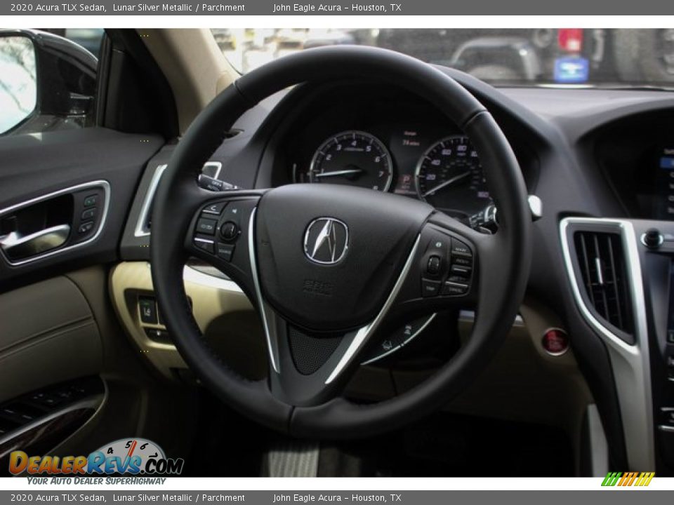 2020 Acura TLX Sedan Lunar Silver Metallic / Parchment Photo #29