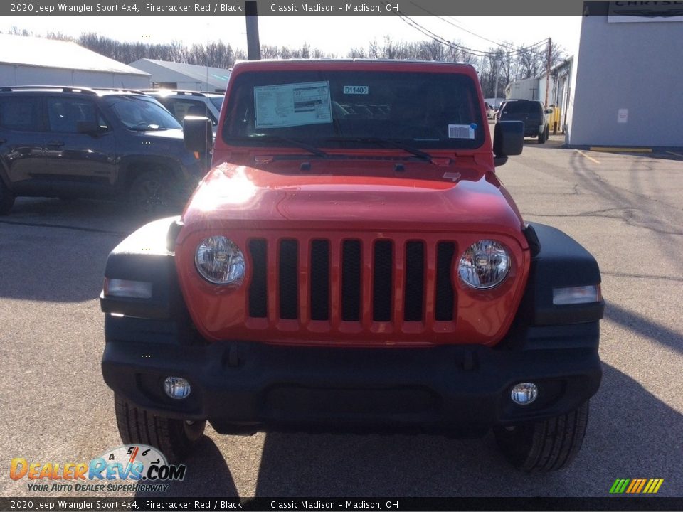 2020 Jeep Wrangler Sport 4x4 Firecracker Red / Black Photo #4