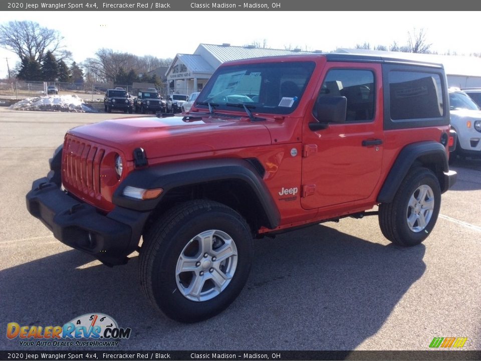 2020 Jeep Wrangler Sport 4x4 Firecracker Red / Black Photo #5