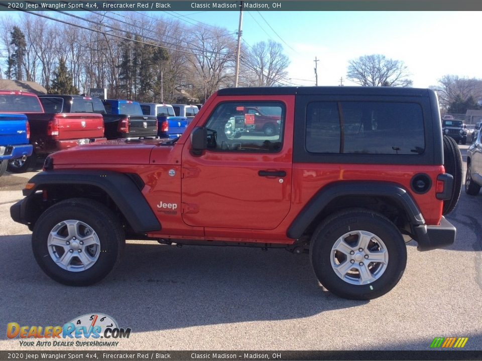 2020 Jeep Wrangler Sport 4x4 Firecracker Red / Black Photo #6