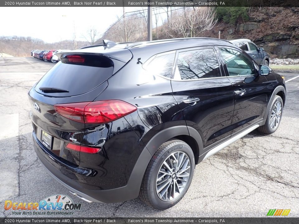 2020 Hyundai Tucson Ultimate AWD Black Noir Pearl / Black Photo #2