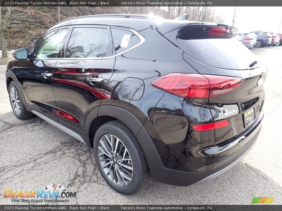 2020 Hyundai Tucson Ultimate AWD Black Noir Pearl / Black Photo #6
