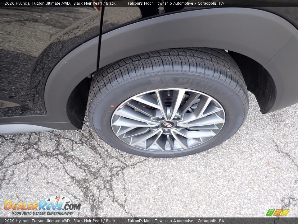 2020 Hyundai Tucson Ultimate AWD Black Noir Pearl / Black Photo #7