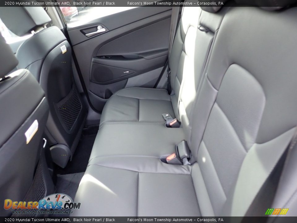 2020 Hyundai Tucson Ultimate AWD Black Noir Pearl / Black Photo #8