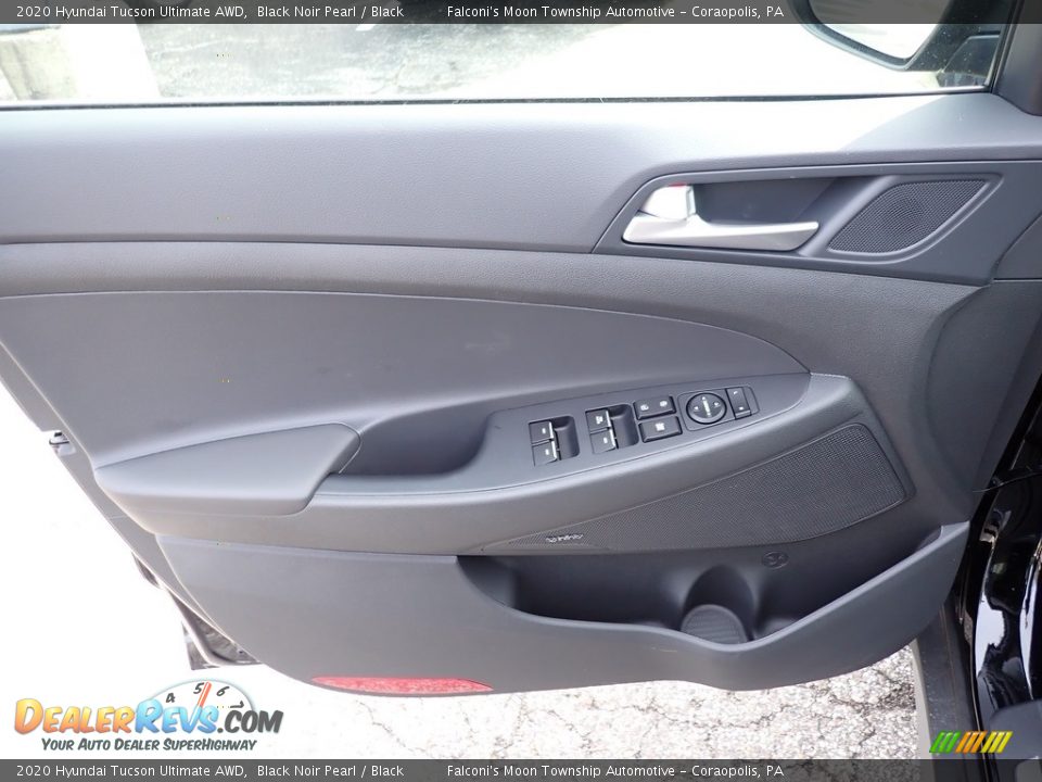 2020 Hyundai Tucson Ultimate AWD Black Noir Pearl / Black Photo #10