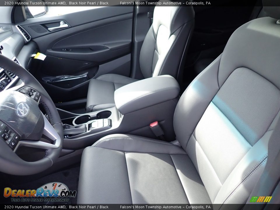 2020 Hyundai Tucson Ultimate AWD Black Noir Pearl / Black Photo #11