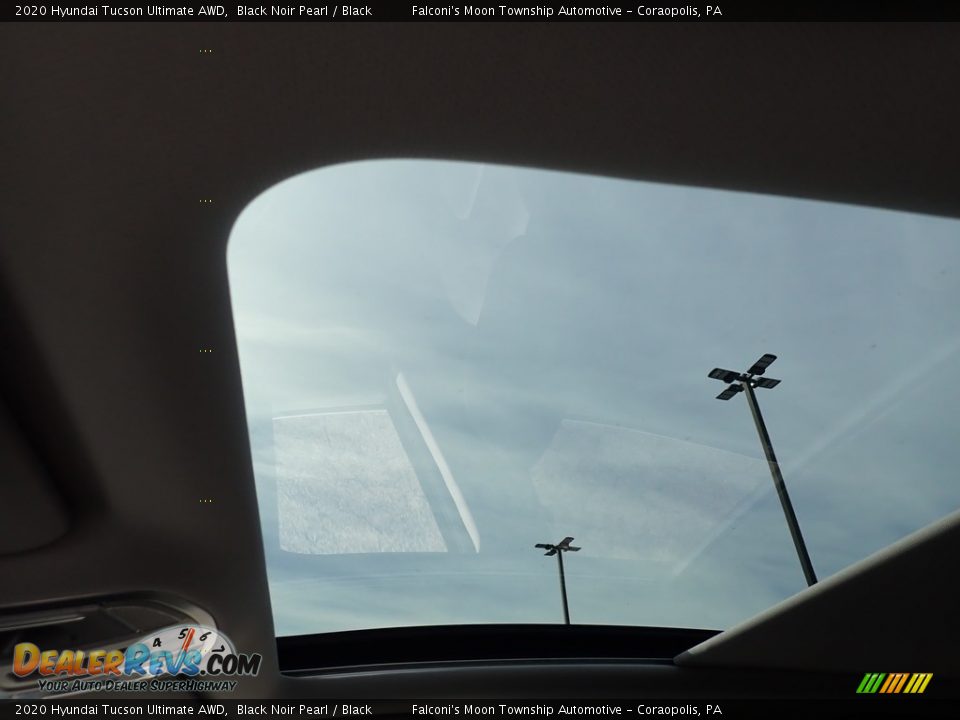 2020 Hyundai Tucson Ultimate AWD Black Noir Pearl / Black Photo #13