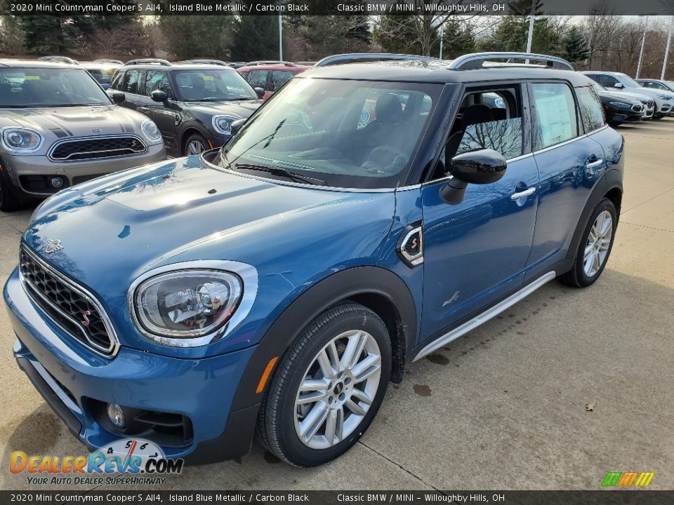 Island Blue Metallic 2020 Mini Countryman Cooper S All4 Photo #4