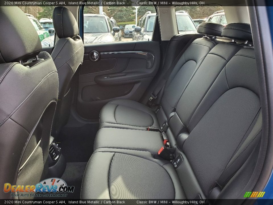 2020 Mini Countryman Cooper S All4 Island Blue Metallic / Carbon Black Photo #7