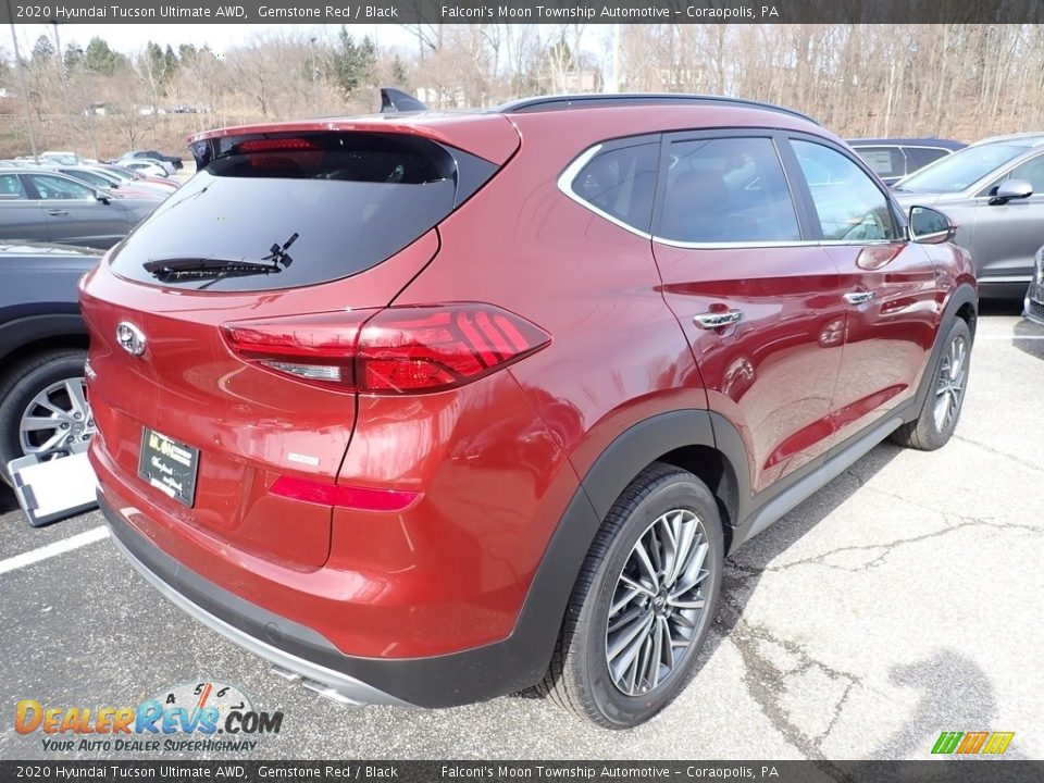 2020 Hyundai Tucson Ultimate AWD Gemstone Red / Black Photo #2