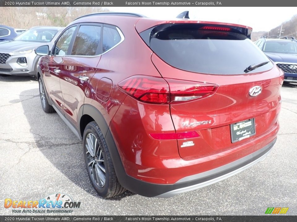 2020 Hyundai Tucson Ultimate AWD Gemstone Red / Black Photo #6