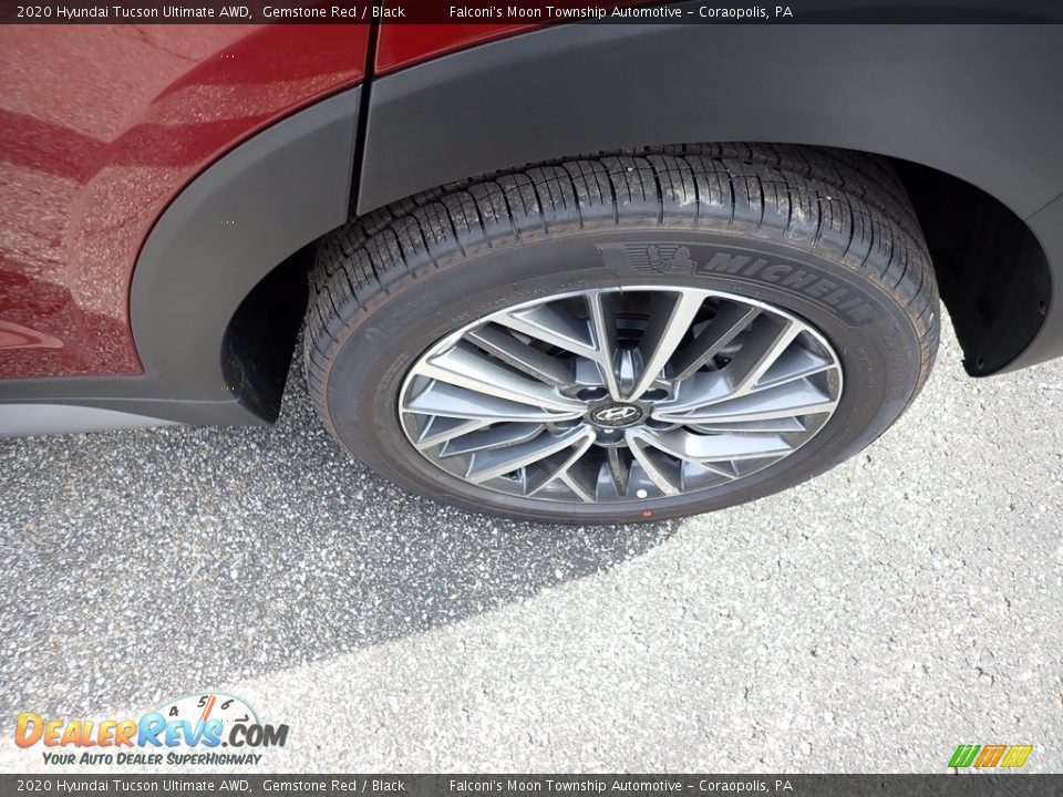 2020 Hyundai Tucson Ultimate AWD Gemstone Red / Black Photo #7