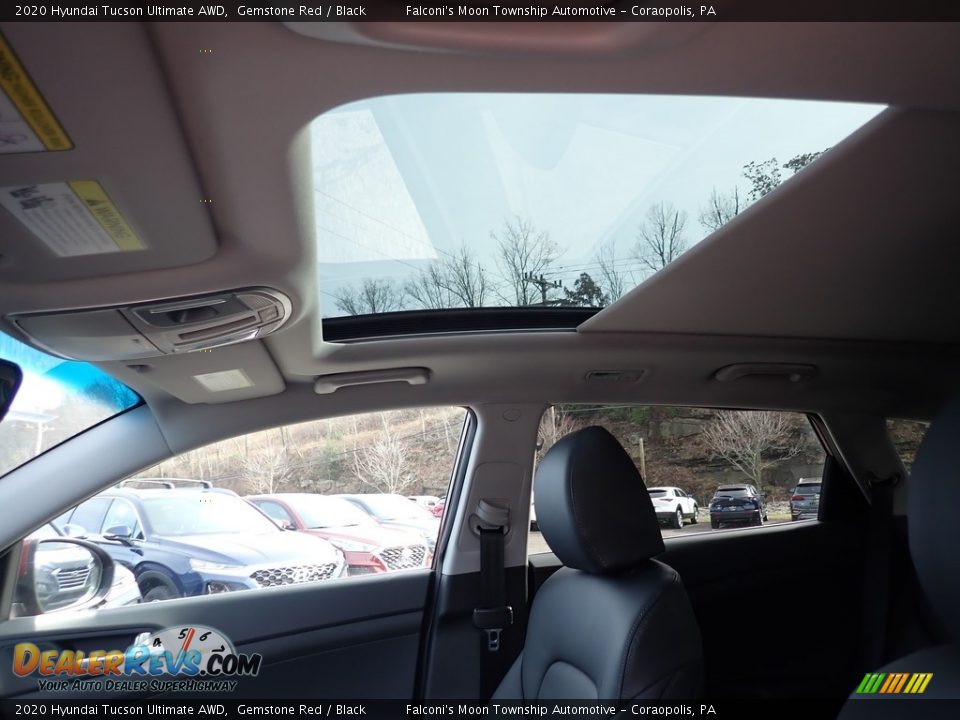 2020 Hyundai Tucson Ultimate AWD Gemstone Red / Black Photo #13