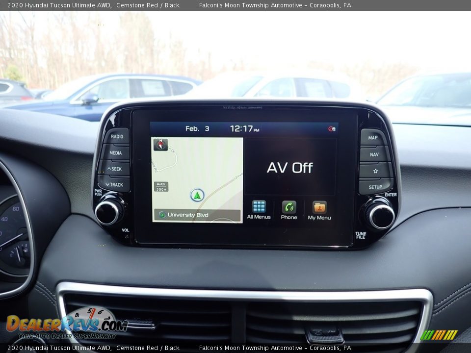 2020 Hyundai Tucson Ultimate AWD Gemstone Red / Black Photo #14