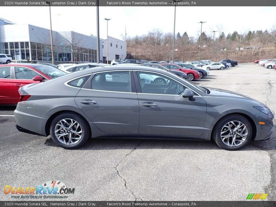 2020 Hyundai Sonata SEL Hampton Gray / Dark Gray Photo #1