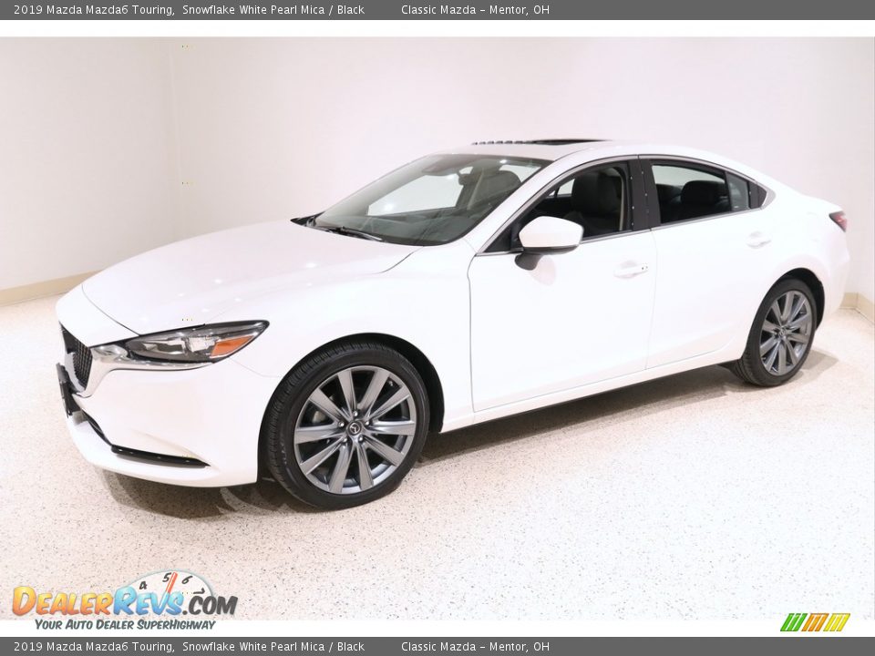 2019 Mazda Mazda6 Touring Snowflake White Pearl Mica / Black Photo #3