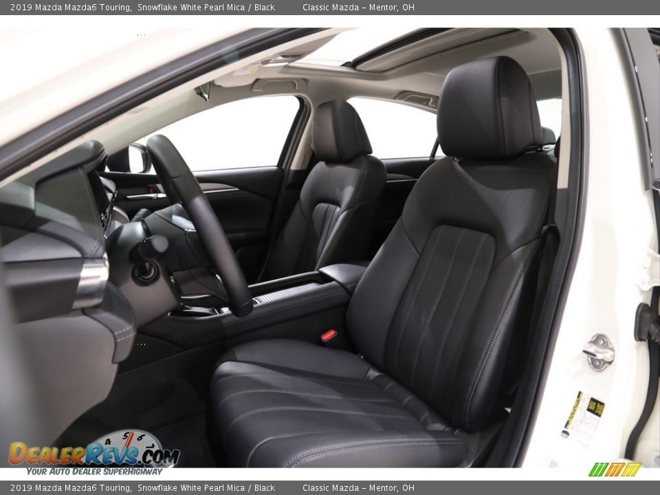 2019 Mazda Mazda6 Touring Snowflake White Pearl Mica / Black Photo #5
