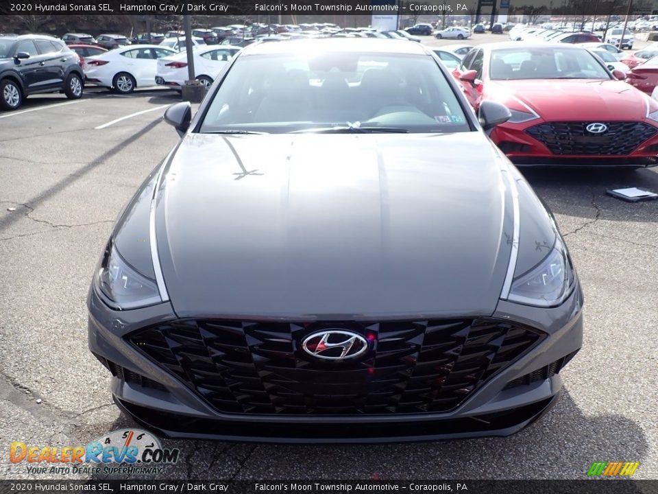 2020 Hyundai Sonata SEL Hampton Gray / Dark Gray Photo #4