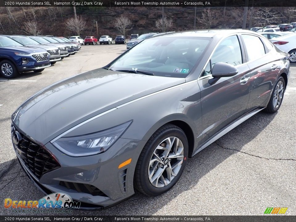2020 Hyundai Sonata SEL Hampton Gray / Dark Gray Photo #5