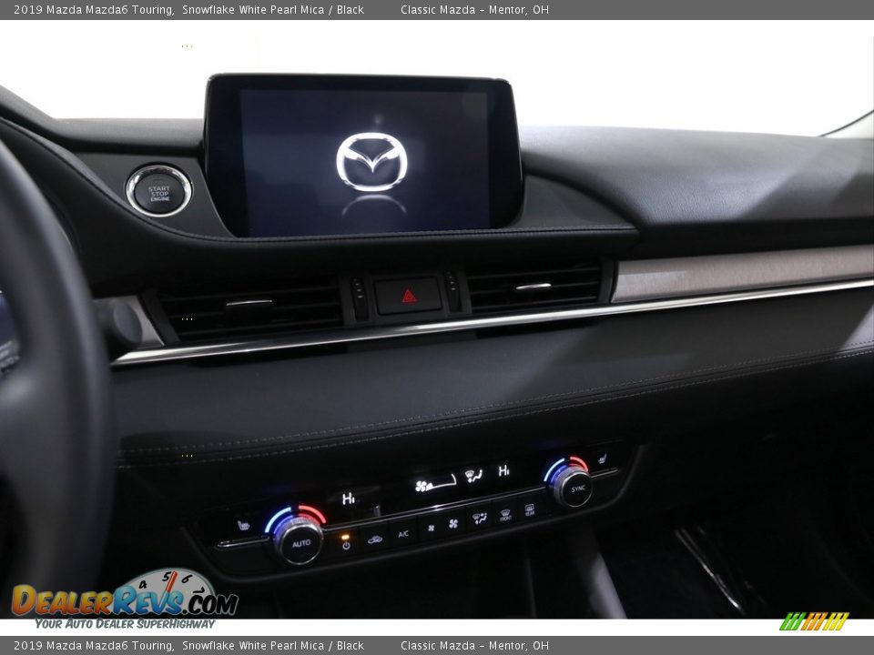 2019 Mazda Mazda6 Touring Snowflake White Pearl Mica / Black Photo #8