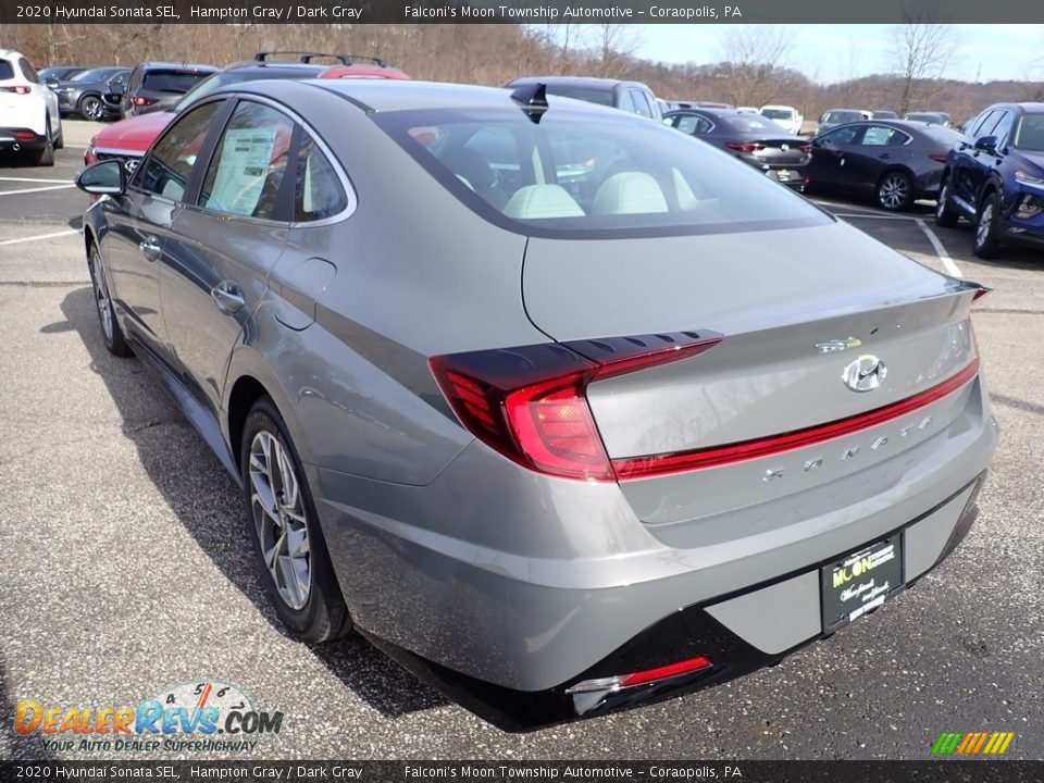 2020 Hyundai Sonata SEL Hampton Gray / Dark Gray Photo #6