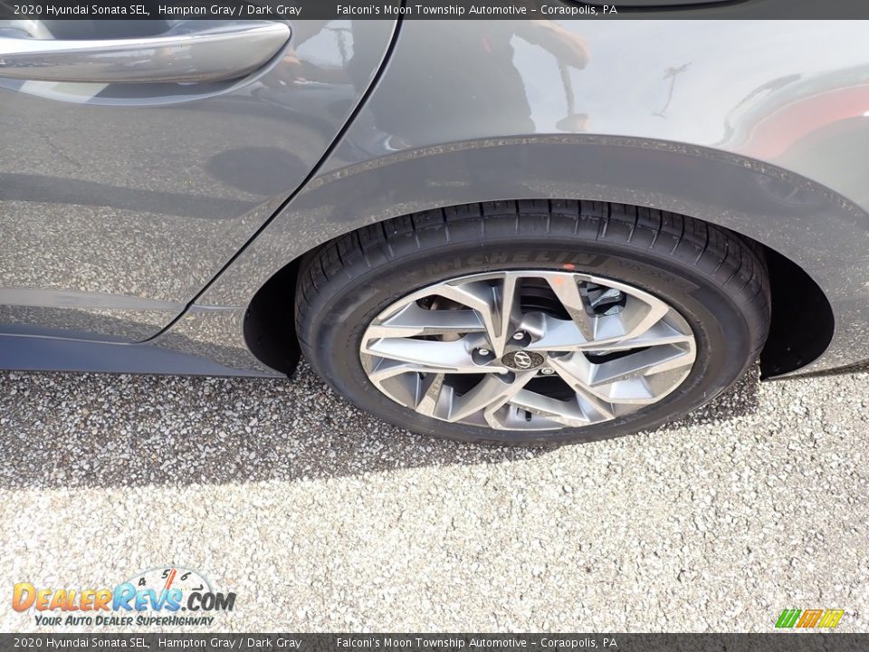 2020 Hyundai Sonata SEL Hampton Gray / Dark Gray Photo #7