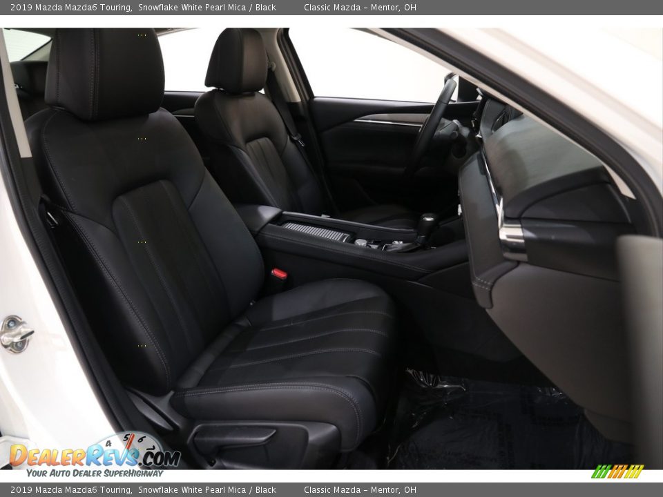 2019 Mazda Mazda6 Touring Snowflake White Pearl Mica / Black Photo #14