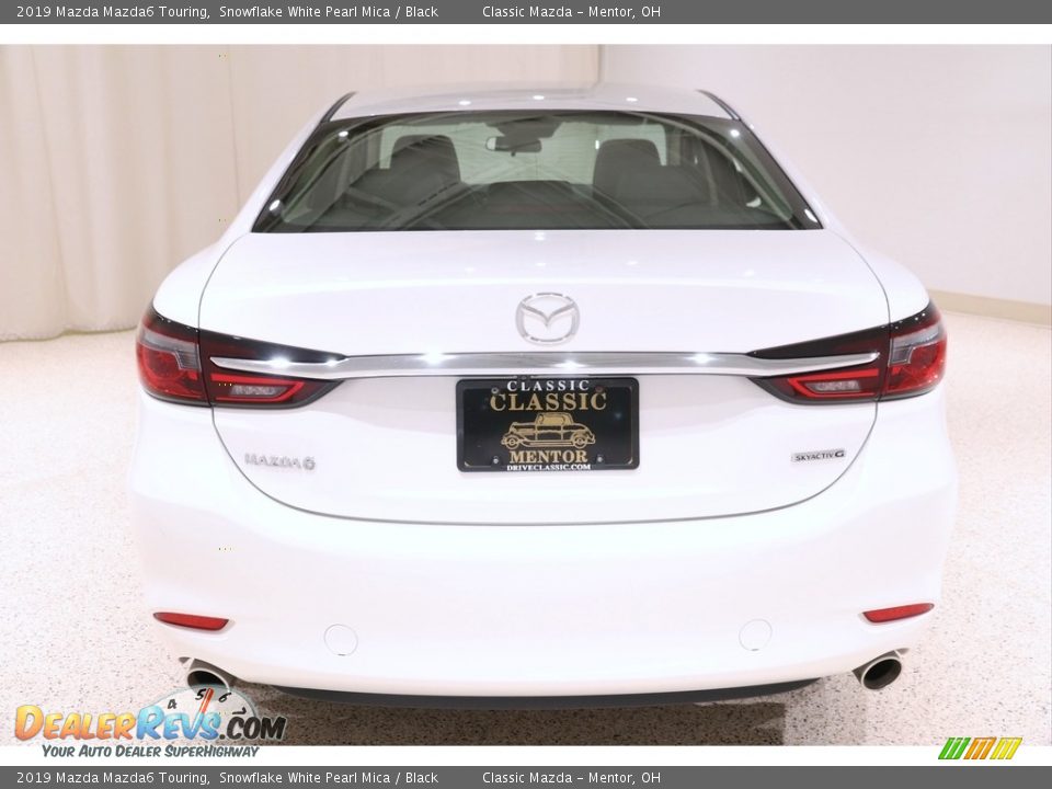 2019 Mazda Mazda6 Touring Snowflake White Pearl Mica / Black Photo #17