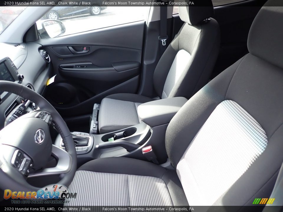 2020 Hyundai Kona SEL AWD Chalk White / Black Photo #10