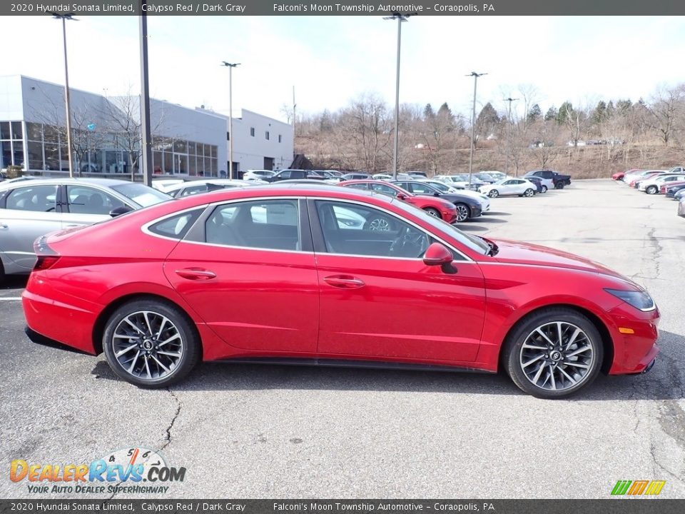 Calypso Red 2020 Hyundai Sonata Limited Photo #1