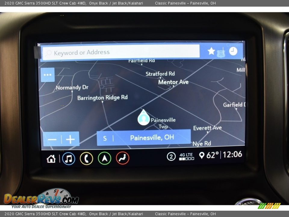 Navigation of 2020 GMC Sierra 3500HD SLT Crew Cab 4WD Photo #2