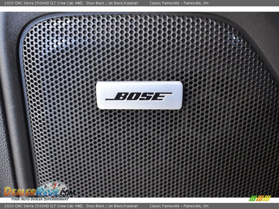 2020 GMC Sierra 3500HD SLT Crew Cab 4WD Onyx Black / Jet Black/Kalahari Photo #5