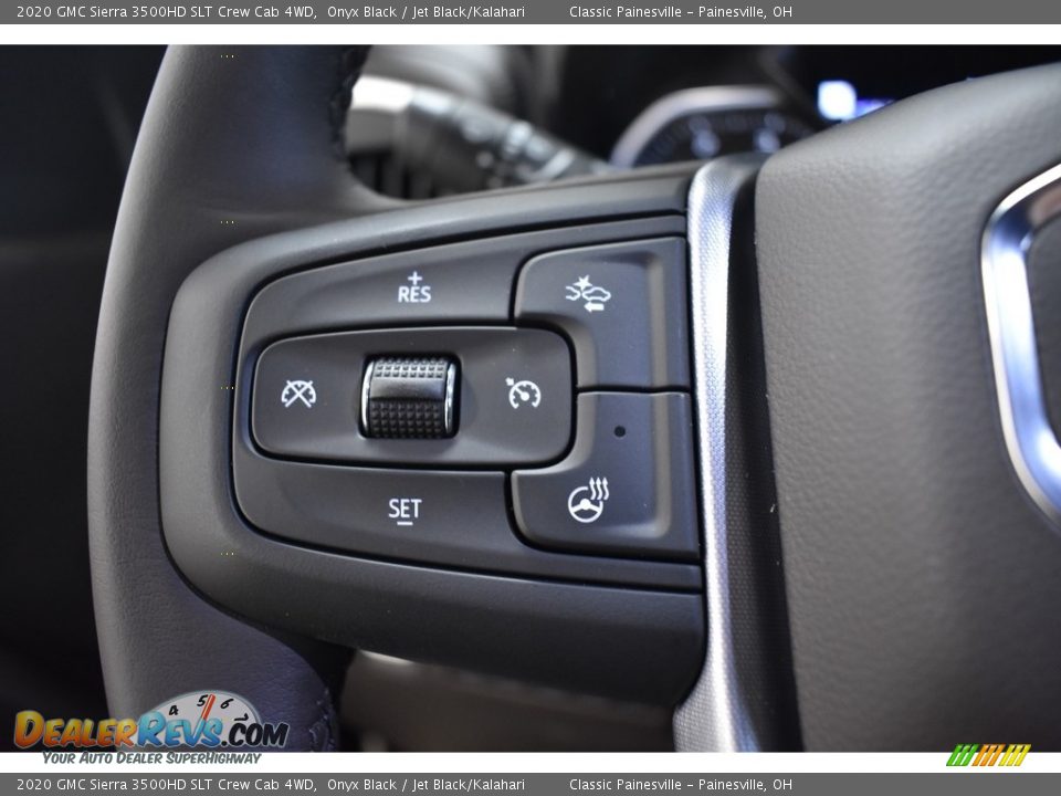2020 GMC Sierra 3500HD SLT Crew Cab 4WD Steering Wheel Photo #7