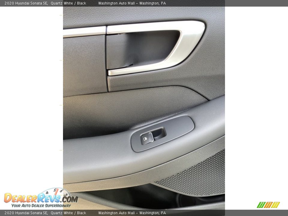 2020 Hyundai Sonata SE Quartz White / Black Photo #17