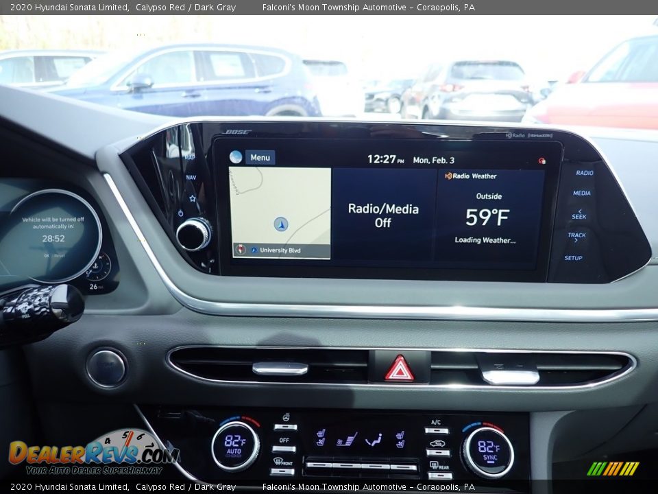 Controls of 2020 Hyundai Sonata Limited Photo #14