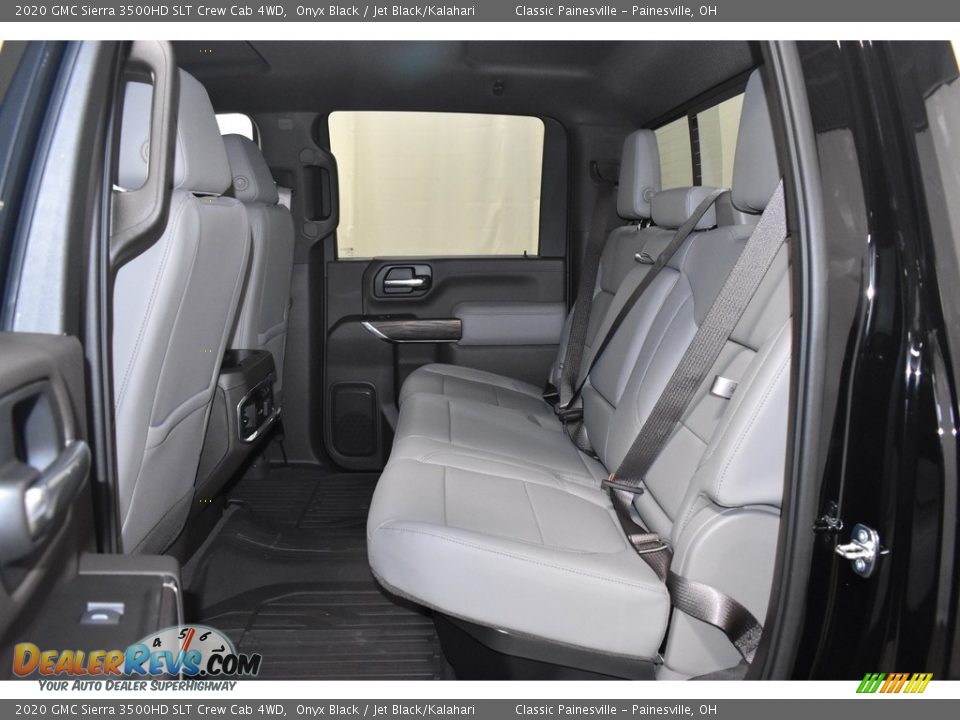 Rear Seat of 2020 GMC Sierra 3500HD SLT Crew Cab 4WD Photo #9