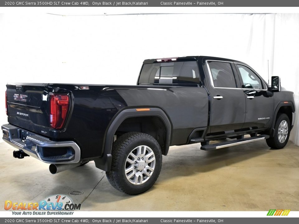 Onyx Black 2020 GMC Sierra 3500HD SLT Crew Cab 4WD Photo #10