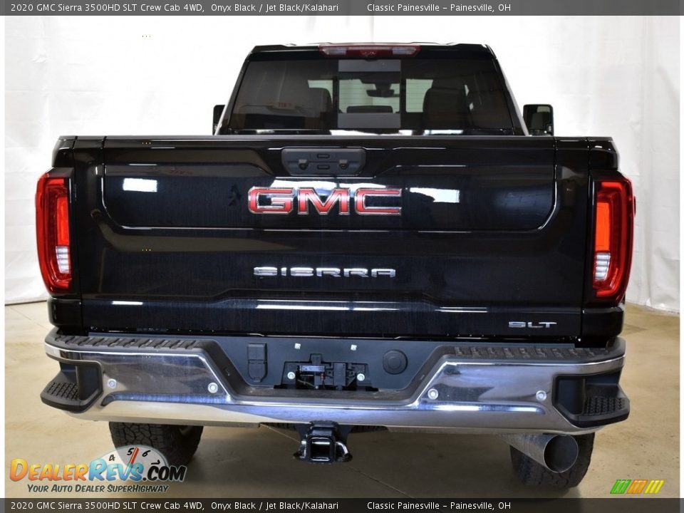 2020 GMC Sierra 3500HD SLT Crew Cab 4WD Onyx Black / Jet Black/Kalahari Photo #11