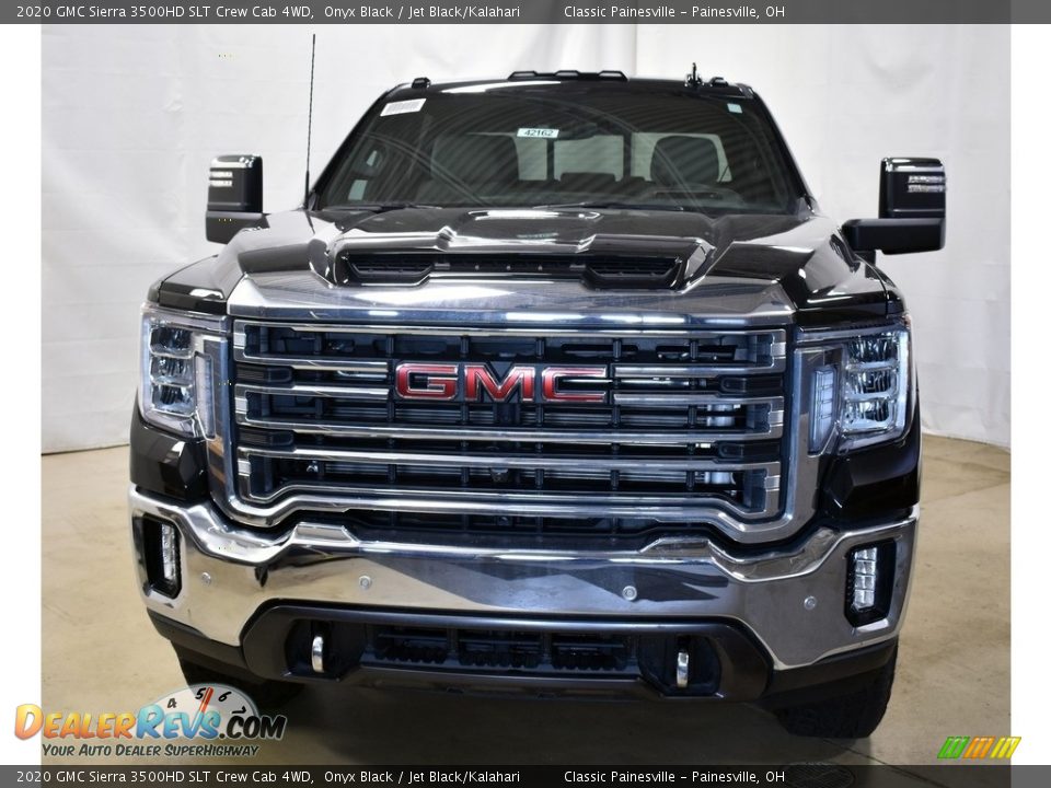 Onyx Black 2020 GMC Sierra 3500HD SLT Crew Cab 4WD Photo #12
