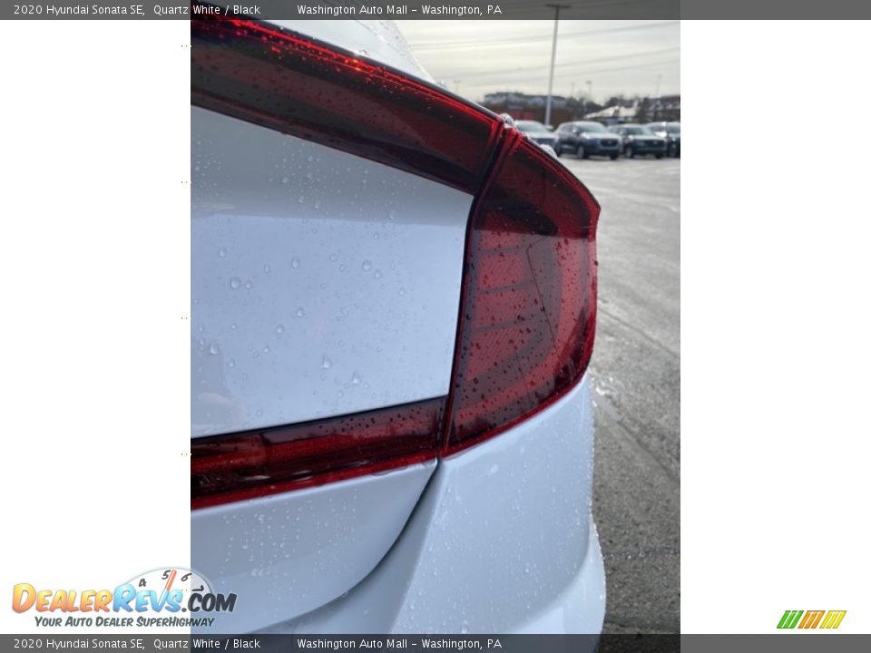 2020 Hyundai Sonata SE Quartz White / Black Photo #22