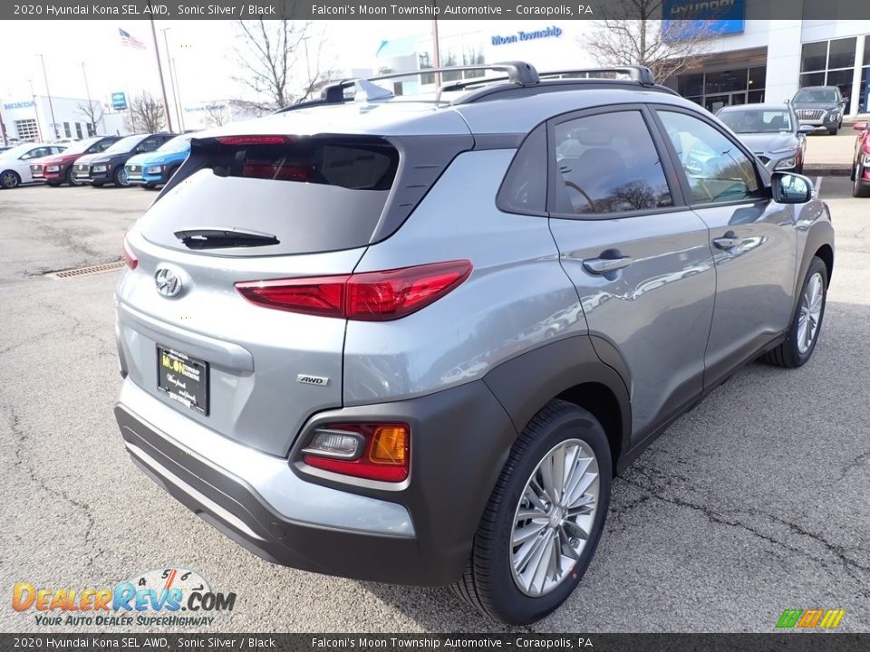 2020 Hyundai Kona SEL AWD Sonic Silver / Black Photo #2