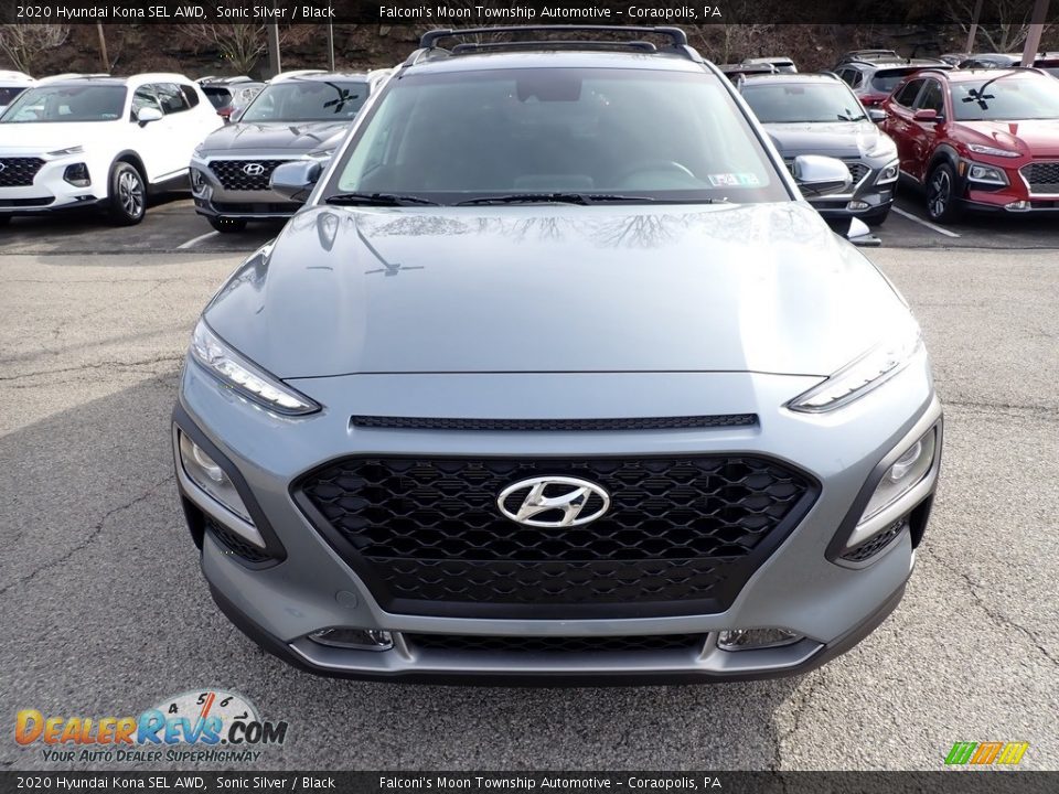 2020 Hyundai Kona SEL AWD Sonic Silver / Black Photo #4