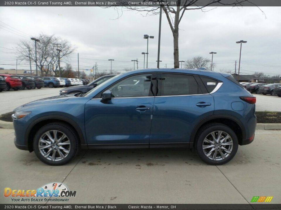 2020 Mazda CX-5 Grand Touring AWD Eternal Blue Mica / Black Photo #4