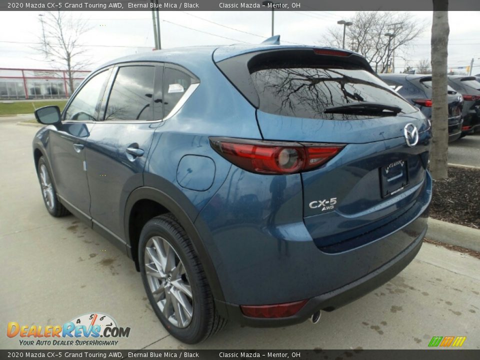 2020 Mazda CX-5 Grand Touring AWD Eternal Blue Mica / Black Photo #5