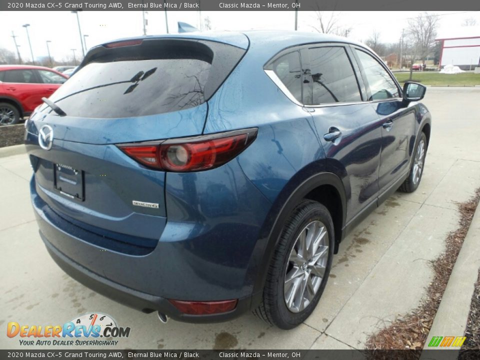 2020 Mazda CX-5 Grand Touring AWD Eternal Blue Mica / Black Photo #6