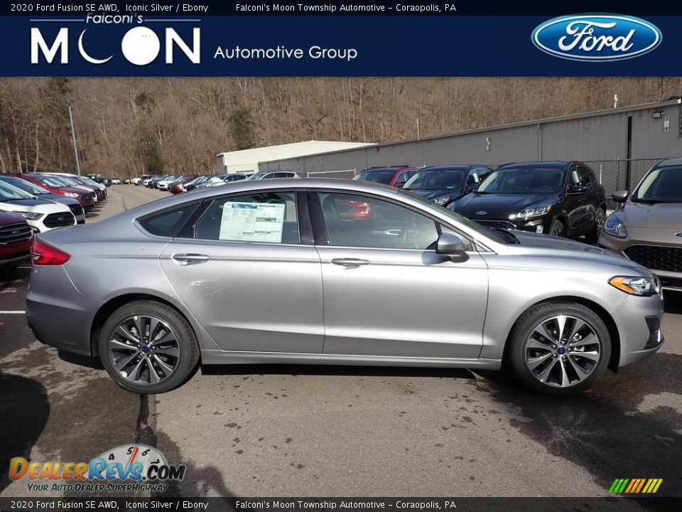 2020 Ford Fusion SE AWD Iconic Silver / Ebony Photo #1