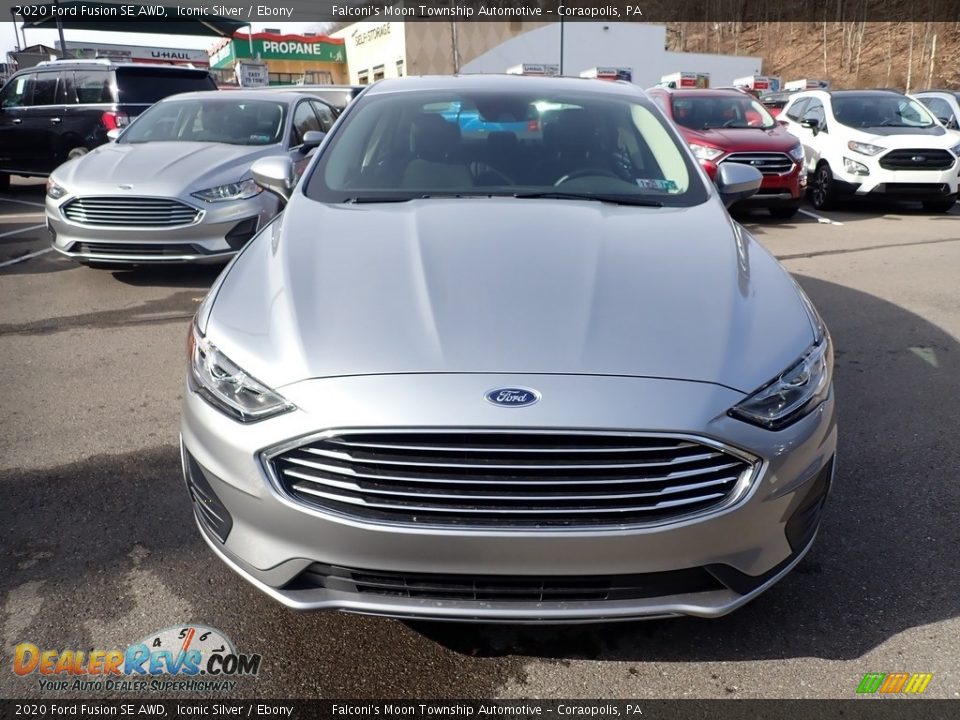 2020 Ford Fusion SE AWD Iconic Silver / Ebony Photo #4